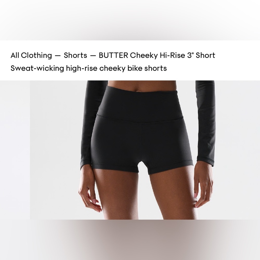 Aritzia TnAction bike shorts